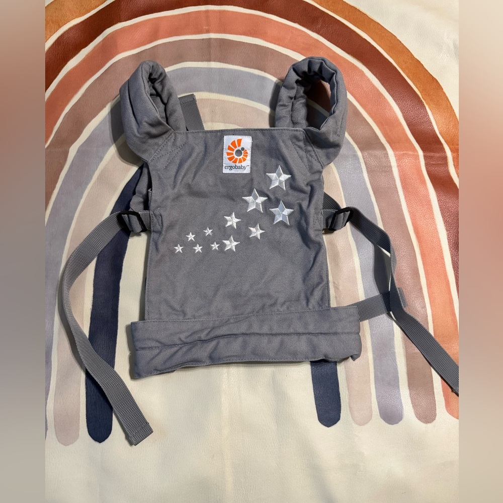 Ergo Baby galaxy grey doll carrier - Picture 2 of 5